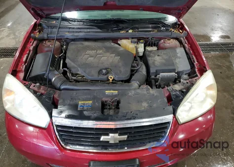 2007 Chevrolet Malibu Lt из США, поврежденный, VIN 1G1ZT58N47F247159